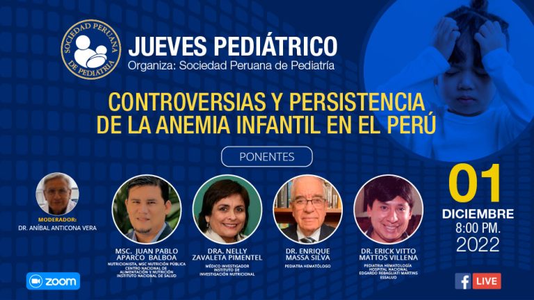 Jueves Pediátrico 01 Diciembre 2022 Sociedad Peruana De PediatrÍa 2613